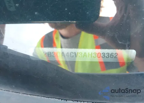 2010 Dodge Charger из США, поврежденный, VIN 2B3CA4CV3AH303362